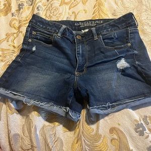 American Eagle Hi Rise Shortie shorts women’s size 14